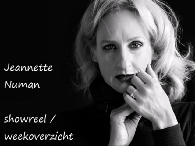 showreel Jeannette Numan, Rotterdamse actrice